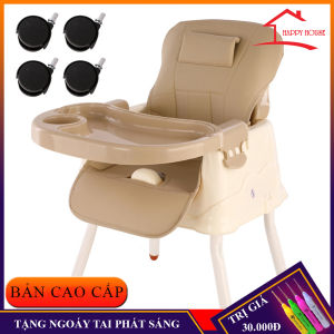 Ghế ăn dặm cho bé 3 chế độ tiện lợi - gấp gọn đệm cao cấp kèm bánh xe chân sắt thiết kế thông minh an toàn cho trẻ bảo hành 12 tháng lỗi đổi mới trong 7 ngày đầu nhận hàng