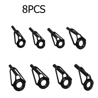 8/80PCS Lure Fishing Rod Guides Circle Fishing Rod Top Tip Line Ring Fishing Pole Build Repair Parts