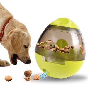 【ShopWithJoy】 Puppy Feeder Pet Dog Food Ball Toy Feeding Toy Dogs Leaking Food Toy Snack Dispenser Mainan Kucing Anjing