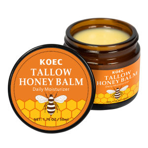 KOEC Honey Beef Tallow Wax Facial Natural Moisturizing Cream 50g Beef Tallow Balm