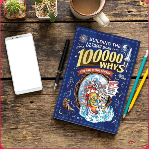100000 Whys: Creating the Ultimate Brain "English version Fun Science Cartoon Enlightenment Education STEM Learning