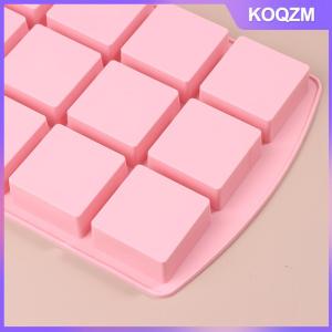 KOQZM 12Cavity Square Silicone Molds For DIY Brownie Bites Fudges Cakes Candy Jelly Bakeware For Kids Baking Decorating Mold