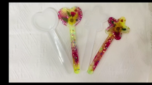 Convenient Silicone Mold Candy Making Mold Fairy Wand Shape Silicone Dessert Molds Perfect Gift for DIY Baking Lover