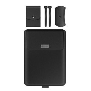 FIRST SONG Thickened 5 in1 Laptop Sleeve Bag Non-ic Ultra Thin Laptop Case Cover Notebook Bag Waterproof Laptop Stand Cover Travel Use