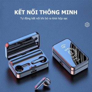 ( QUỐC TẾ ) Tai nghe S20 cảm ứng bass cực hay siêu nhỏ gọn pin 6h Dùng Cho mọi loại máy Iphone Samsung Xiaomi  Oppo  Redmi