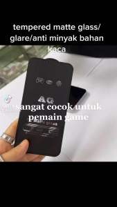 tempered glass black matte/anti minyak samsung M22 M14 M62 M54 M51 M15 M35 M55 M50 M30 M31 M30S M20 M11 M12 M02 M31 A14 A24 A34 A54 A06 A16 A36 A56 A05 A35 A55 A12 A12 A03 A04 A04S A22 A23 A32 A23 A05 A05S A51 A52S A53 A73 A15 A25 anti gores kaca fullayar
