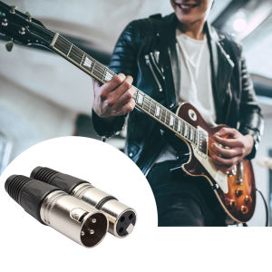 8pcs XLR Microphone Cable Connectors for Studio and Stage Microphone Wiring