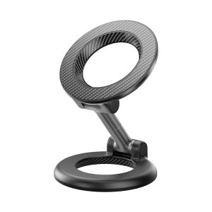 ZAVREN Magnetic Phone Holder 360 Rotation Double Sided Phone Mount MagSafe Stand for Desk Car Gym iPhone 17 Pro Max samsun