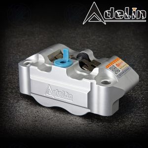 Adelin CNC ADL-4 motorcycle 25mm x 4 piston brake calipers pump 82mm mounting For BWS Yamaha Scooter Modify
