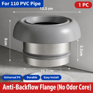 Toilet Bowl Flange Odor Seal Ring 304 Stainless Steel Leak-Proof Backflow Blocker HDB BTO Bathroom DIY Repair Set