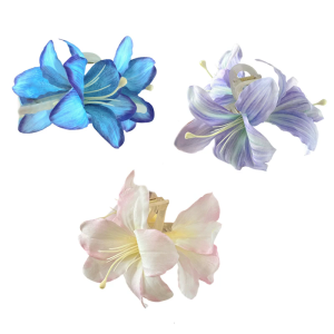Elegant Flower Hair Clip Strong Grip Hair Claw Clip With Acrylic Clamp For Women Of All Ages Various Outfit