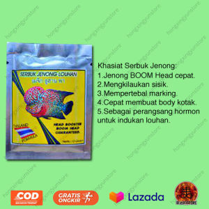 Serbuk Jenong Louhan Formula Thailand Boom Head Bigger Head Shining