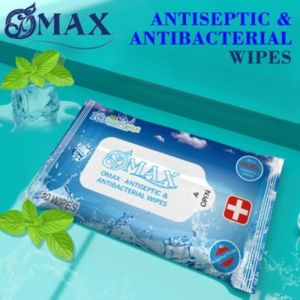 OMAX SG ⚡. BUY 2 Free 1 pack ⚡ICY MINT ANTISEPTIC-ANTIBACTERIAL WET WIPES x 10 WIPES/PACK .