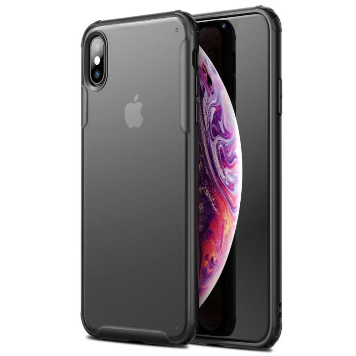 iPhone XS Max Case, WindCase Slim Translucent Matte PC Back Cover
