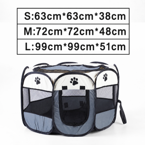 GREENPETS Foldable Pet Playpen Cat Tent Large Portable Dog Tent Dog Newborn Fence Cat Delivery Room Cat Bed Indoor Cat House Room Dog Cat Cage
