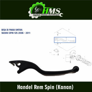 Handel Rem Spin (Kanan) - Handle Tuas Pegangan Lever Rem Depan Suzuki Spin 125 Nex Lets