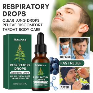 ✅Soothe Throat Pain✅ Mullein Flower Lung Clearing & Soothing Respiratory Drops Dry Throat Care Drops Leaf Extract