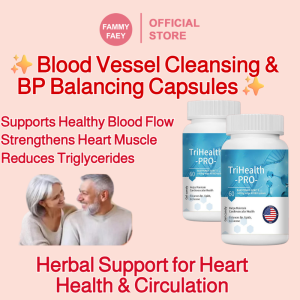 【FAMMY FAEY】Blood Vessel Cleansing and Blood Pressure Balancing Capsules