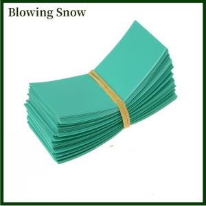 Blowing 100pcs 18650 Battery Wrap PVC Heat Shrink Tubing Pre-cut Precut