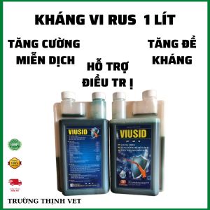 Kháng virus tăng đề kháng VIUSID 1 lít phòng chống tai xanhlở mồm dịch tả heo hieeujq ủa và an toàn