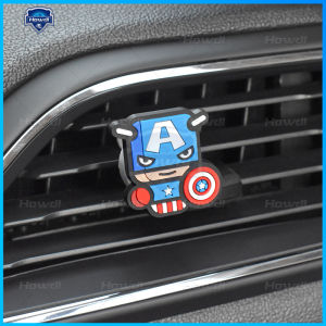 Car Cartoon Mar-vel Heroes Car Perfume Fragrance Perfume Diffuser Car Air Vent Freshener