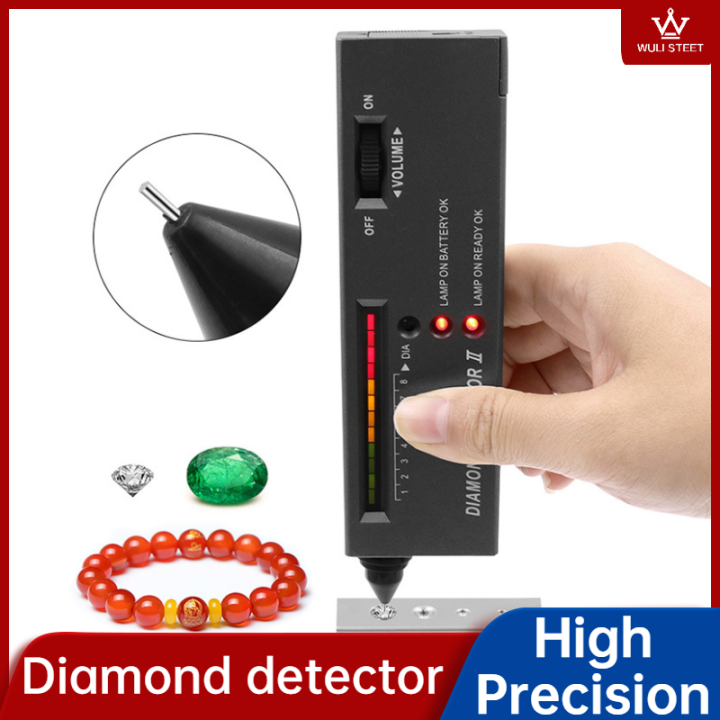 Diamond Tester Pen - USB Powered Jewelry Tester For Real Vs Fake Diamonds, High Accuracy