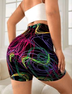 Printed Shorts Seamless Shorts Push Up Gym Exercise Fitness Cycling Summer (Good figure only) #GS123