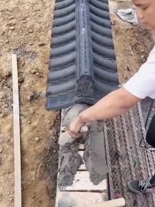 A complete set of molds for building double-sided walls cement mold products antique wall caps and roof tile models