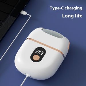 EASYTREND Digital Display Electric Foot Grinder Foot File Feet Care Foot Remover Pedicure Tools Portable Rechargeable Rupture Skin Trimmer Foot Care Grinding Pedicure Tool