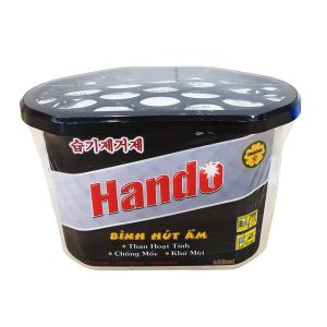 Bình Hút Ẩm 450ml Hando (Dùng Cho Tủ Quần Áo Tủ Giày Hoặc Những Nơi Ẩm Mốc)