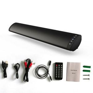 USB TV Sound Bar with Remote Control Wireless Bluetooth 5.0 Home Audio 3D Subwoofer Surround SoundBar for PC Theater TV Speaker