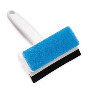 Homen Double sided glass scraper kitchen window tile cleaning brush tool bathroom floor wiper