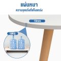 AIBG โต๊ะโต๊ะข้างเตียงโต๊ะกลมโต๊ะกาแฟมี4ขนาดให้เลือกโต๊ะญี่ปุ่นโต๊ะนั่งพื้นโต๊ะเตี้ยขนาดเล็โต๊ะห้องรับแขกสไตล์มินิมอล. 