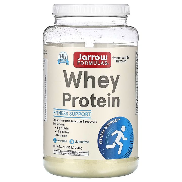 [PREORDER] JARROW FORMULAS WHEY PROTEIN FRENCH VANILLA 2 LBS (908 G