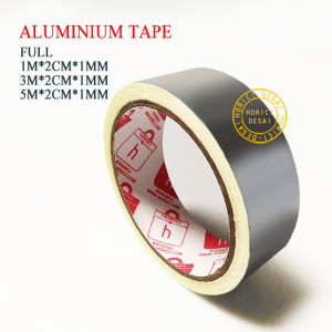 Horici 2cm*5m / 3Cm*10M / 4Cm*15M Lakban Almunium/ Tambal Lem Panci Bocor Serbaguna / Lakban Almunium Foil