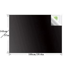 LTK376111 Portable Blackout Window Cover Self Adhesive Reusable Privacy Curtain  Waterproof Blackout Blinds Bedroom
