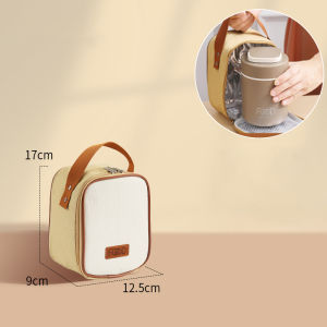 JustLiving Hộp Cơm Trưa Cầm Tay 510/680Ml Cốc Ăn Sáng Cách Nhiệt Bằng Thép Không Gỉ 304 Hộp Cơm Trưa Súp Bentgo 1/2 Tầng Không Gỉ Kèm Túi Cốc Cháo Hộp Đựng Thức Ăn Bộ Đồ Ăn Hộp Bento Mini