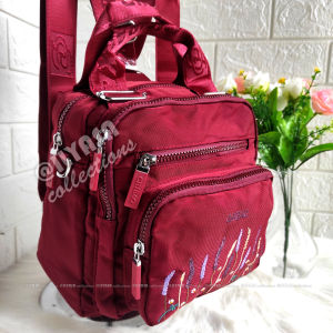 BIG PROMO !!! TAS WANITA FAHION 3IN1 CHIBAO 1813-AB# KANVAS SUPER IMPORT TERBARU..