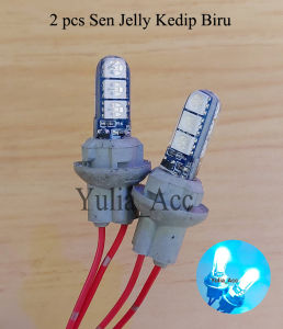 Lampu Sein Senja LED Jelly Kedip Storbo T10 Universal Motor Beat Scoopy Vario Mio Nmax Vixion dll