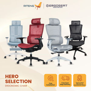 SG🥇Ready Stock🥇🥇🥰🥰🔥🔥🥰🥰Ergonomic Office Chairs HERO Selection Study Chair Computer Chair 🚚 Free Delivery 🛠 Free Installation