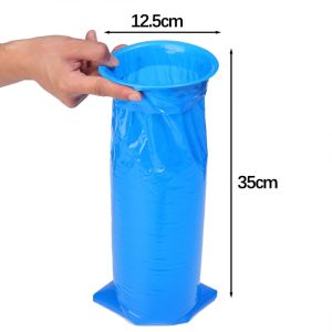 10pcs Disposable Vomiting Bag 1000ML Portable Snap Ring Cleaning Bag Car Aircraft Seasickness Sealed Emergency Vomiting Bag Car Garbage Storage Bag