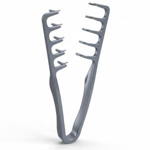 None Electric Hair Clamps Comb For Fast Roots Volumes And Bangs Styling ABS Construction Portable Grooming Essential