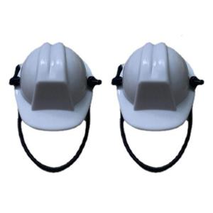 Pack Of 2 Mini Pet Safety Helmets Adjustable Construction Hat For Small Animals Puppets Costume Accessories