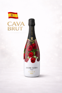 Sparkling wine white Spanish Cava DOP Brut Jaume Serra 750ml