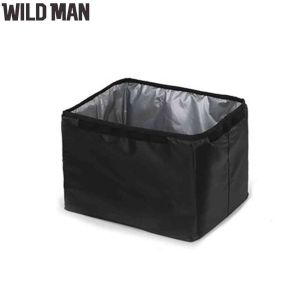 Portable Camping Tool Food Storage Handbag Large Capacity Multifunctional Tableware Tool Drinks Bag Built-in Compartment for Outdoor Picnic Travel