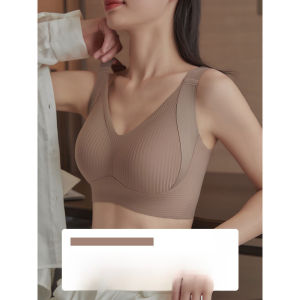【SINGABRALETTE】Minimizer Bra Full Coverage Anti Sagging ​​Lingerie W Lift Wide Straps​ Seamless Wireless Plus Size Sports Comfort ​​​​Underwear​​