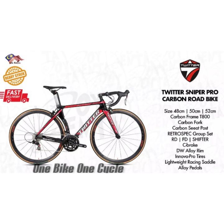 2021 Twitter Sniper Pro RS carbon Aerobike Retrospec (Sensah