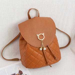 DROPASSIST 2113 READY STOCK Women Casual Backpack Ladies School Bag Beg Galas Wanita Perempuan