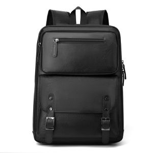 TAS PRIA 70004 - TAS RANSEL PRIA KULIT TAS RANSEL LAPTOP KERJA KULIAH SEKOLAH TRAVEL - C