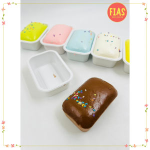 6 pcs Flavored Ice Cream Yogurt with Tub Squishy Toy A1419-17 Wholesale Paninda Lootbag FIllers